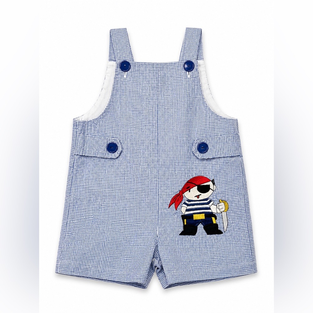 Vintage Samara John John Kids Pirate with Embroidered Motif